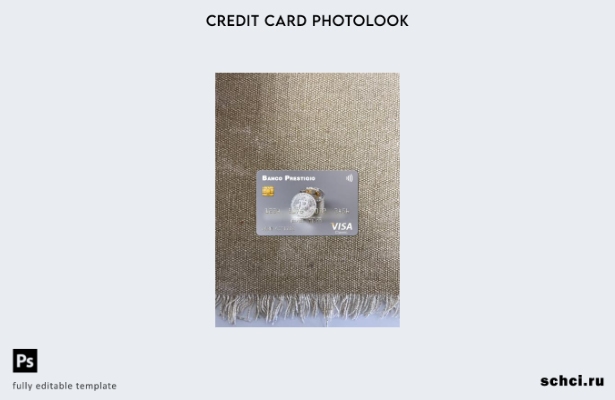 цифровая загрузка Angola Banco Prestigio, S.A. фотошаблон лицевой стороны карты 